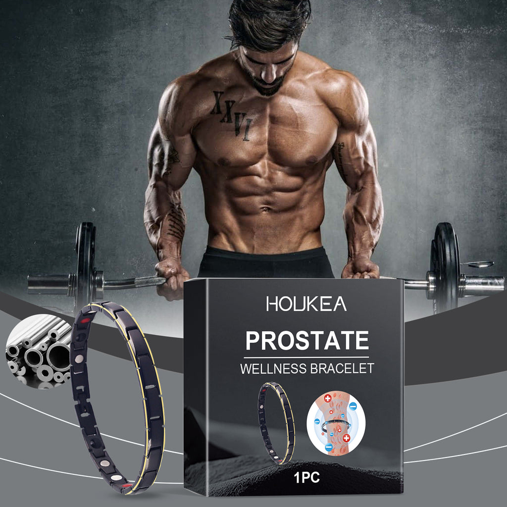 Houkea Men's Care Bracelet, Daily Portable Body Exercise Band Care Daily Body Exercise Bracelet