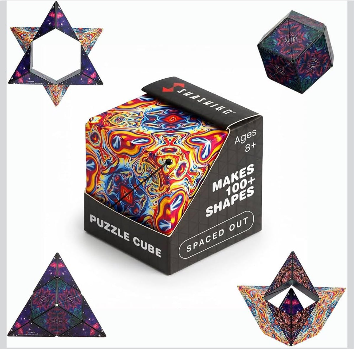 Magnetic Puzzle Cube – 100+ Creative Shapes & 3D Transformations